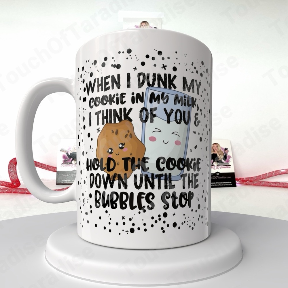 White Ceramic Mug with Fun Design
